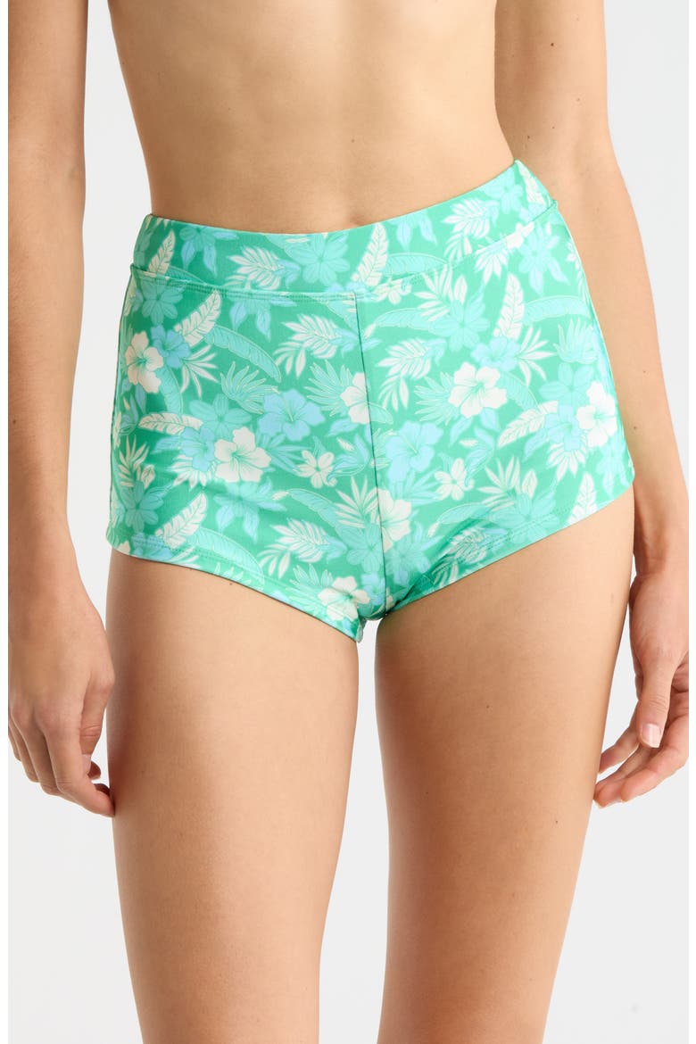 Retro Cheeky Swim Shorts, Main, color, BAREFOOT BREEZE