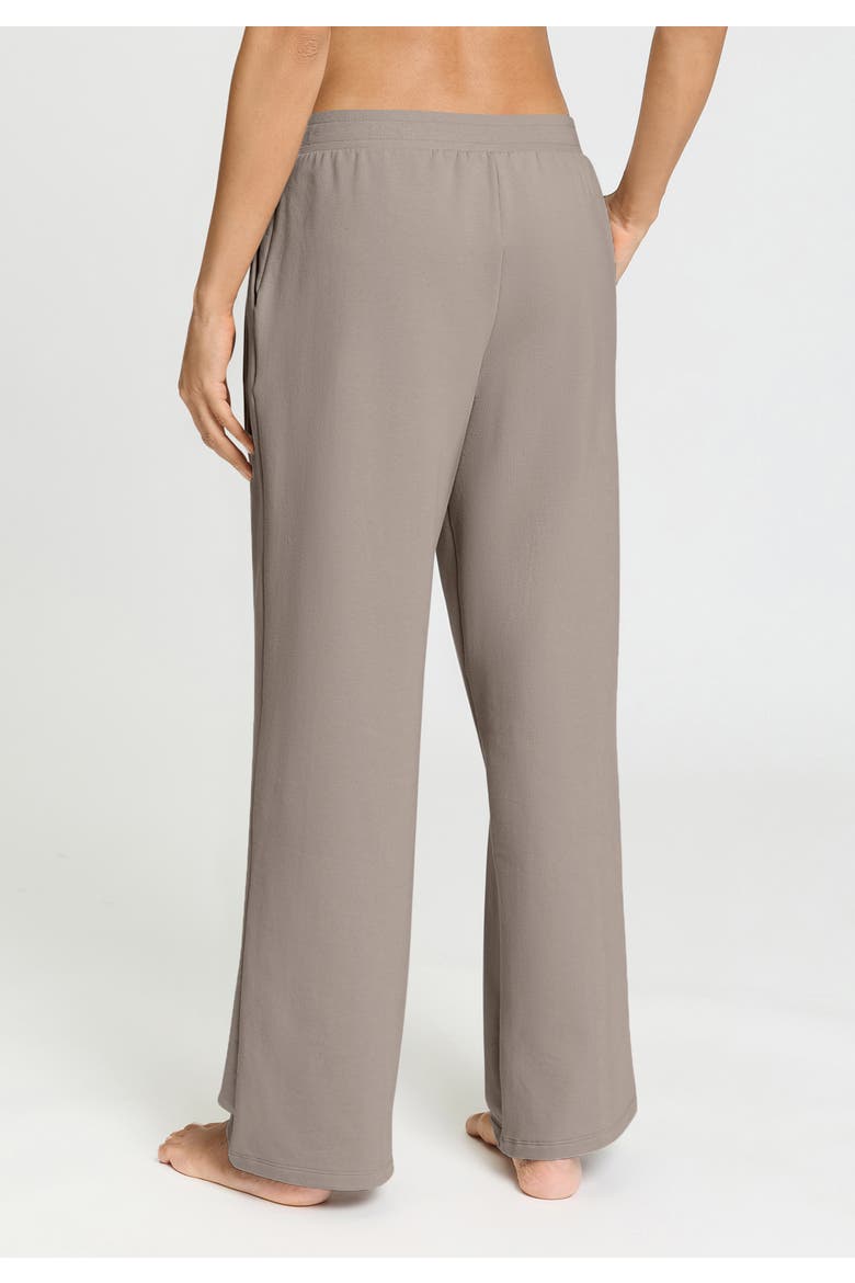 Natural Living Cotton Blend French Terry Pants, Alternate, color, Rose Grey