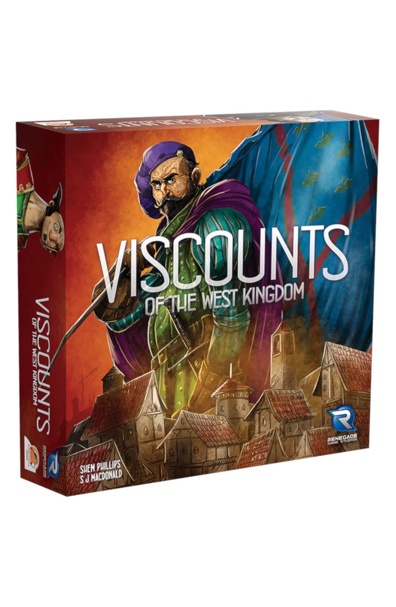 Renegade Game Studios Viscounts of the West Kingdom Strategy Board Game, Alternate, color, 