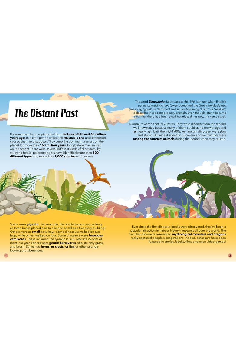 Travel, Learn and Explore Dinosaurs 205 Piece Puzzle, Alternate, color, Multicolored