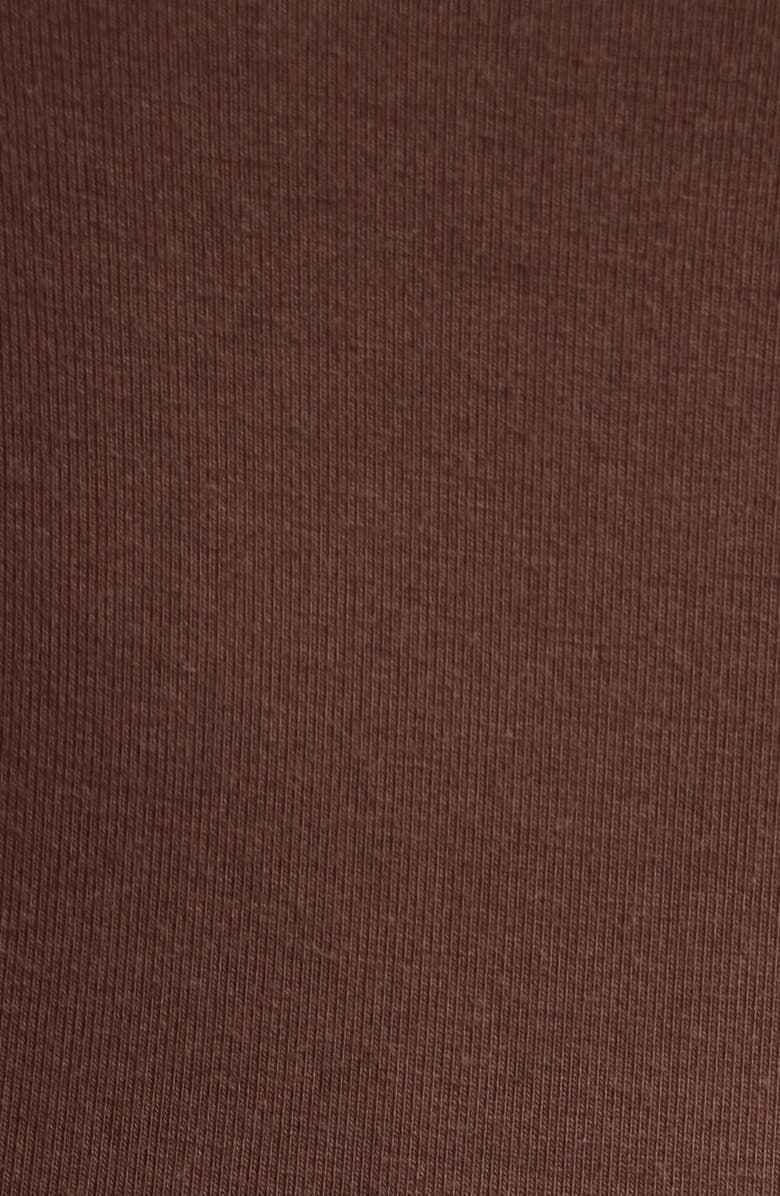 Reformation Rou Jersey Midi Dress, Alternate, color, Cafe