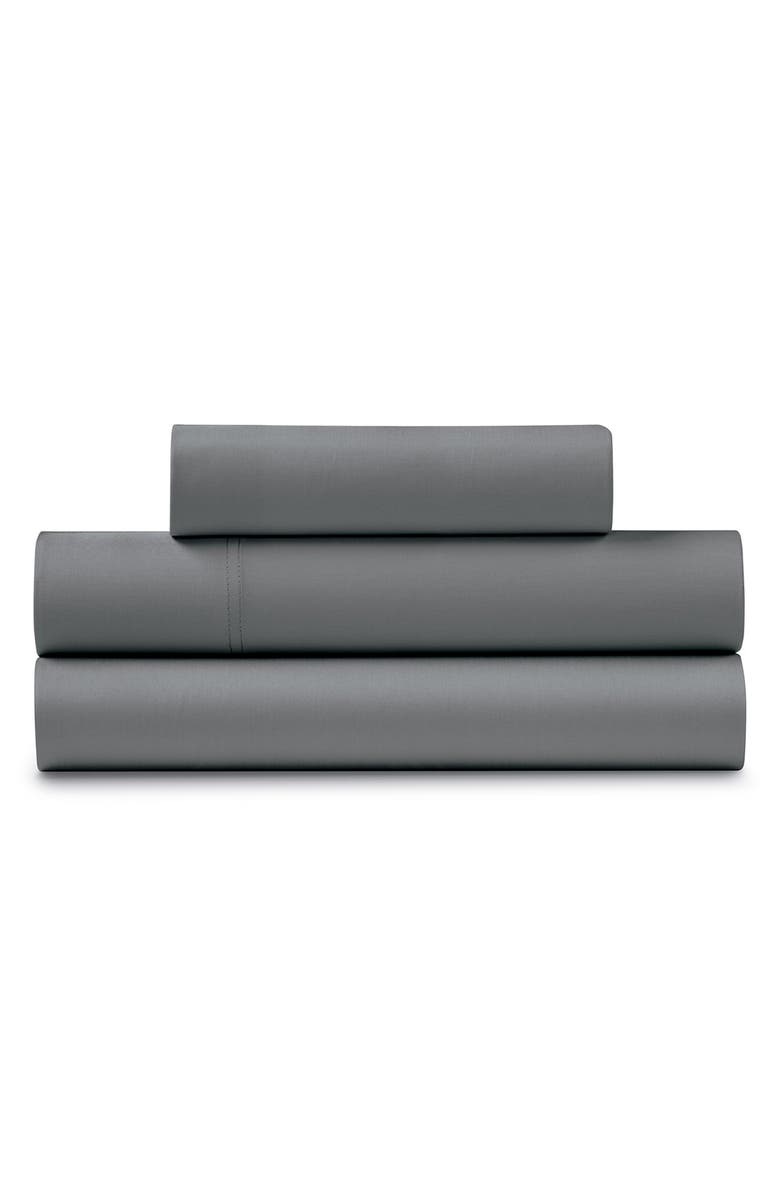 ELLA JAYNE HOME Ella Jayne 300 Thread Count Cotton 4-Piece Sheet Set, Main, color, Charcoal