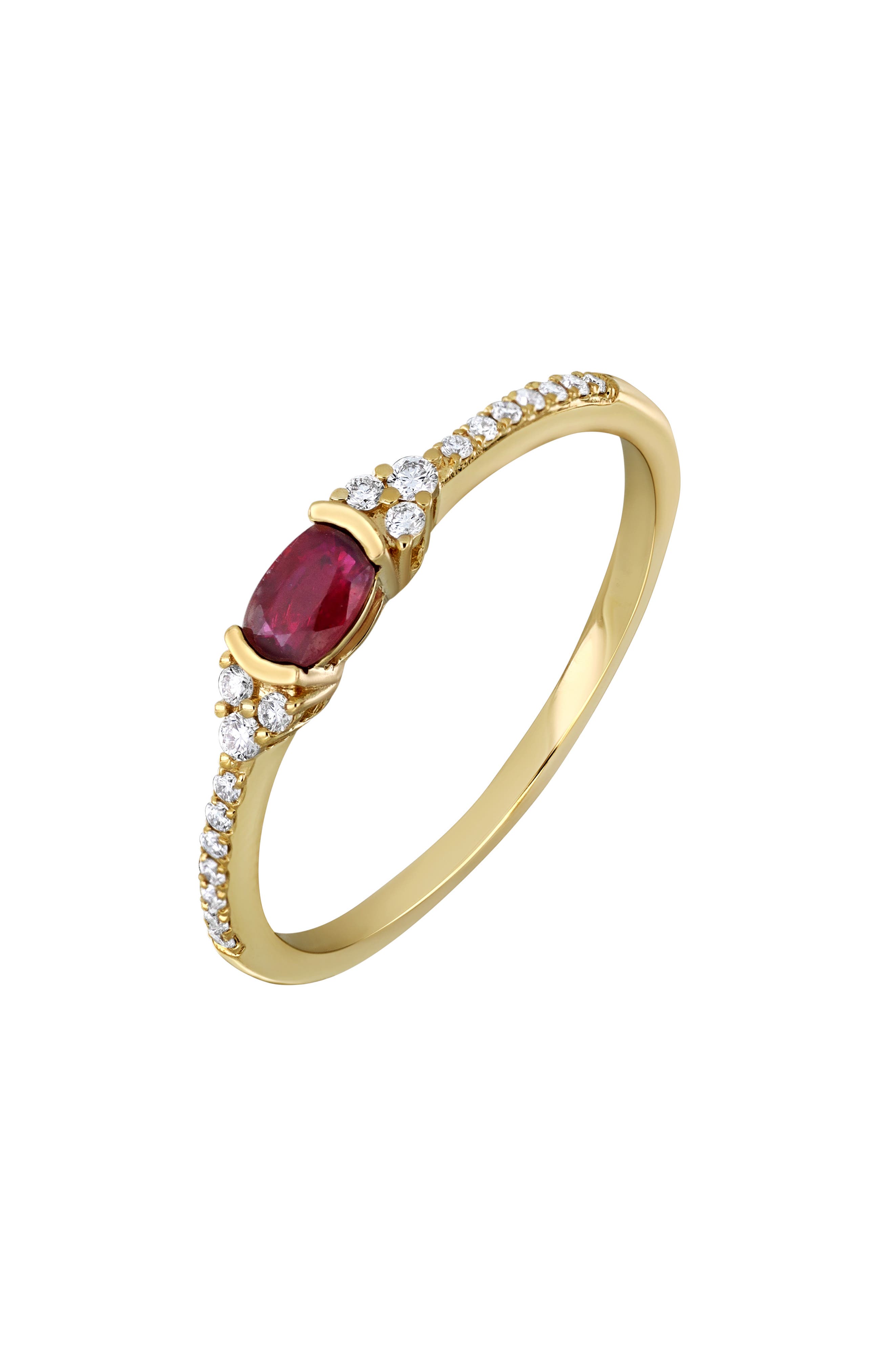 Bony Levy El Mar 18K Yellow Gold Ruby & Diamond Ring