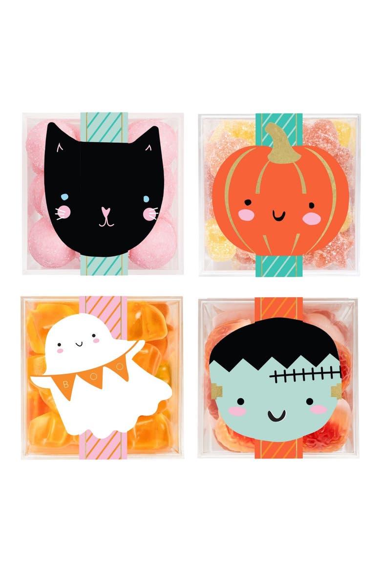 4-Piece Halloween Candy Set, Main, color, NO COLOR