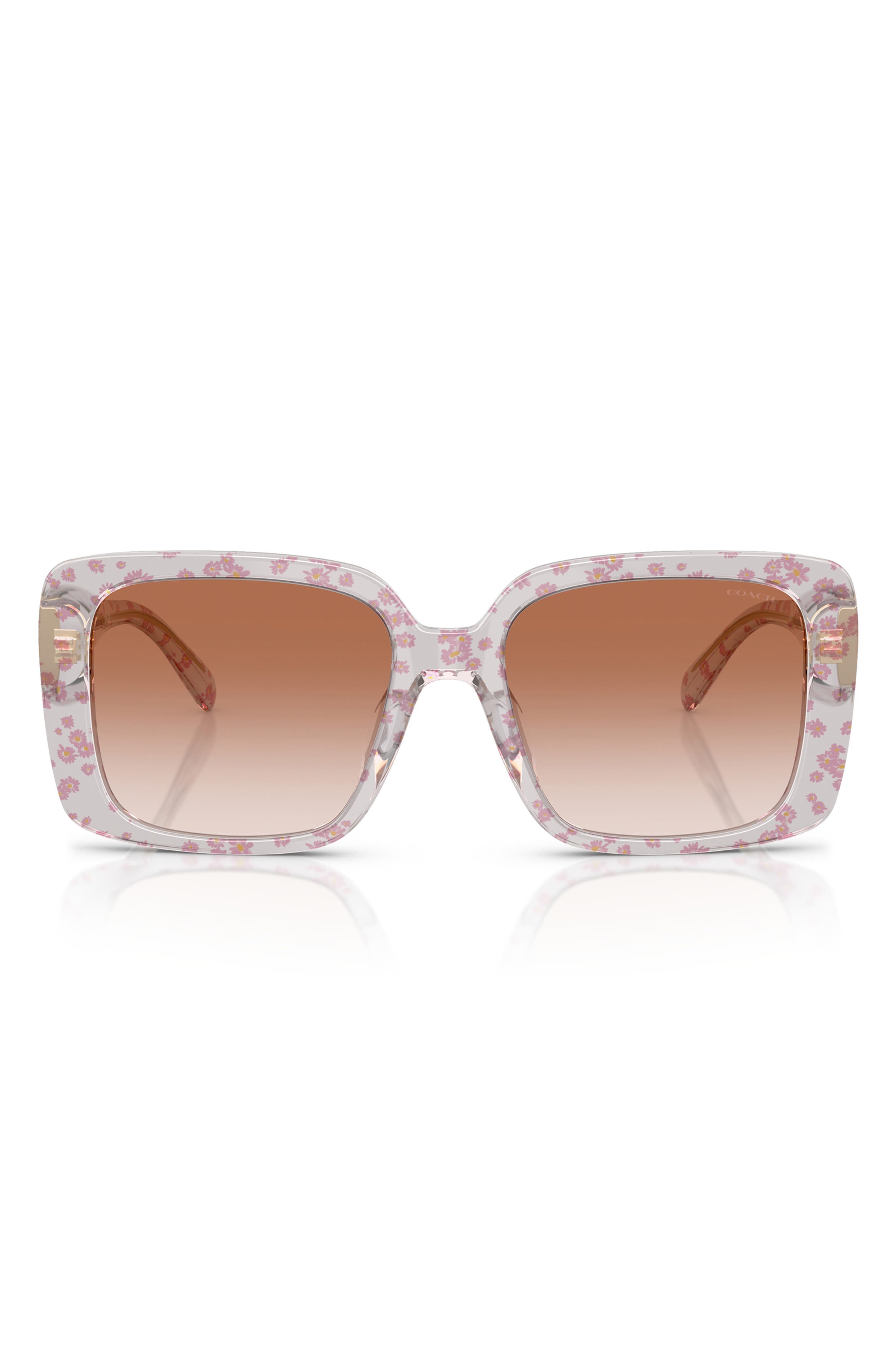 selected TRANSPARENT PINK FLORAL / PINK