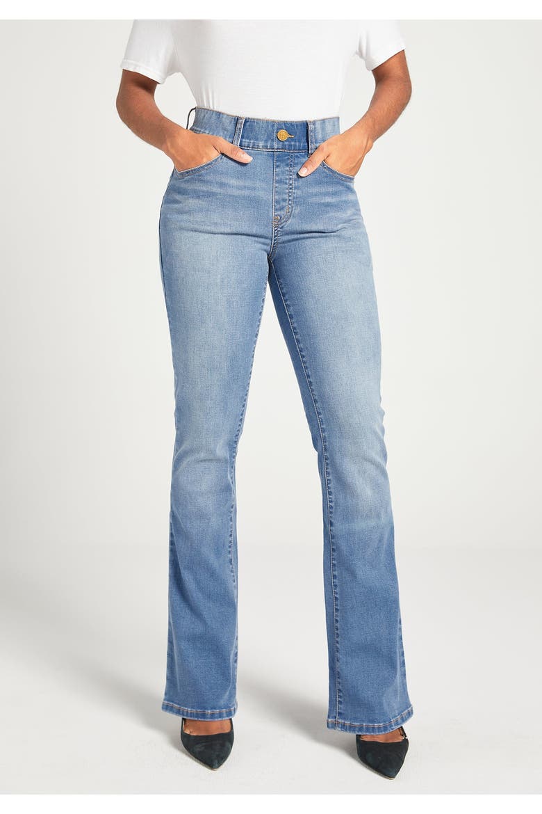 Signature Mid Rise Stretch Denim Bootcut Jeans, Alternate, color, Sonora Wash