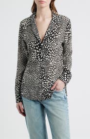 rag & bone Sade Printed Button-Up Shirt