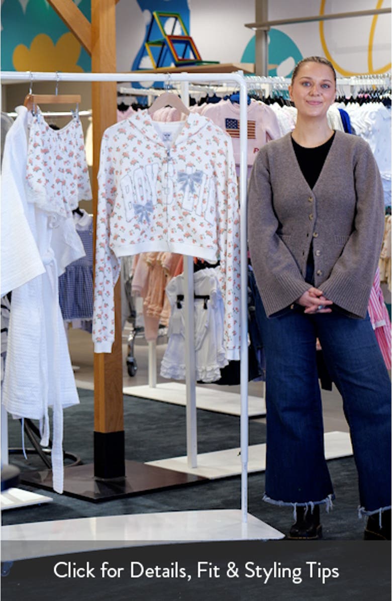 Alex Sunshine & Bows Crop Zop Hoodie, sales video thumbnail