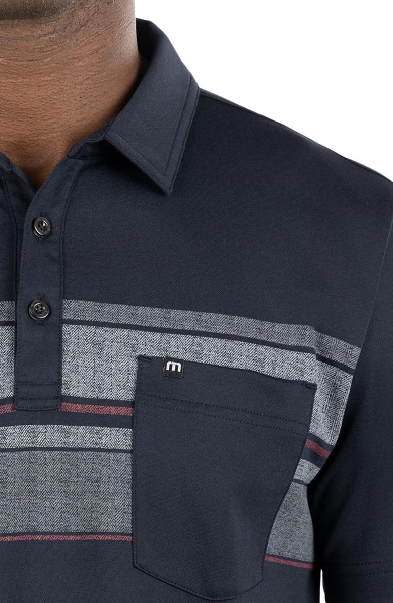 TravisMathew Cape York Polo, Alternate, color, Black