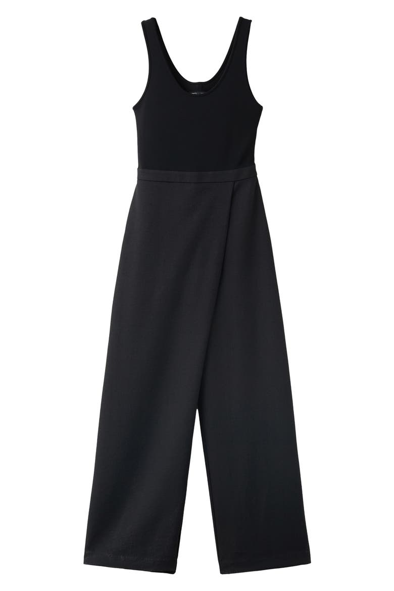 Jay Sleeveless Jumpsuit, Main, color, BLACK