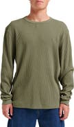 Quiksilver Nelson Long Sleeve Thermal Cotton Blend Pullover