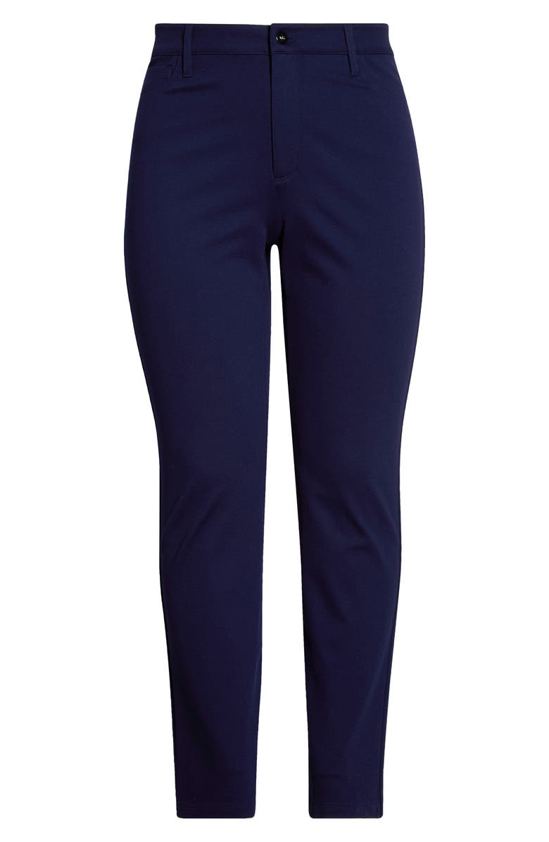 Jones New York Lexington Straight Leg Pants, Alternate, color, Pacific Navy