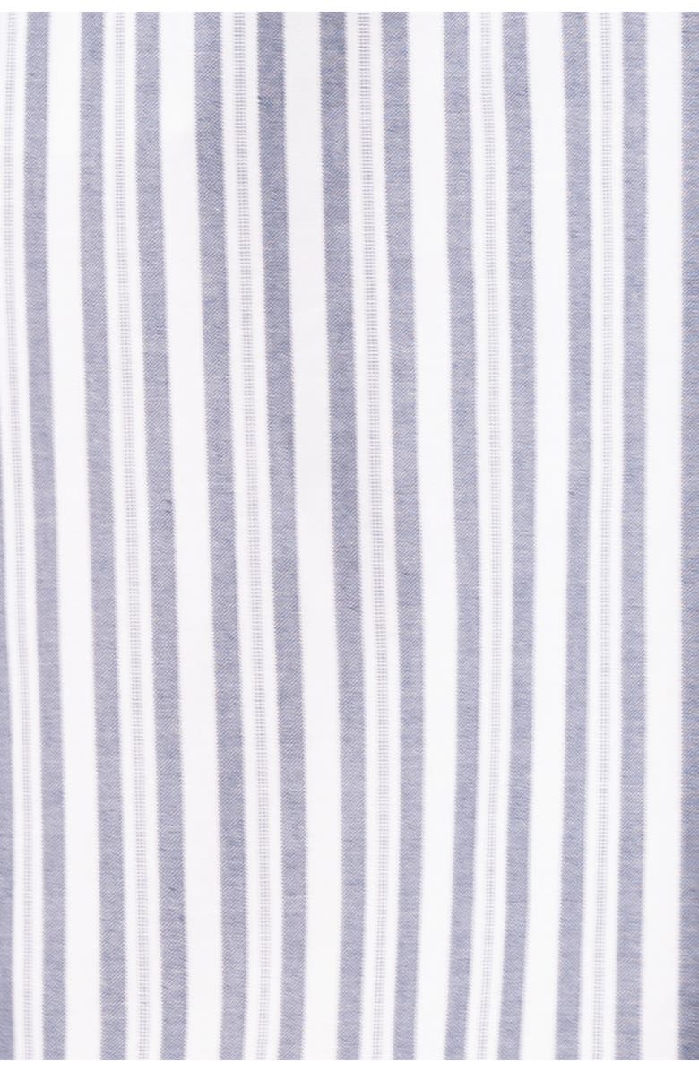 Seraphine Panel Stripe Tie Waist Maternity/Nursing Dress, Alternate, color, 