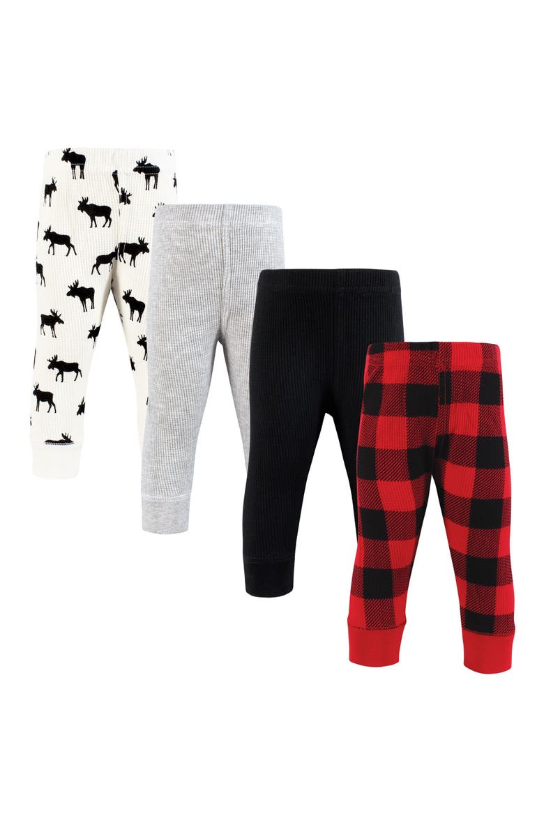 Insulated Slim-Leg Pants 4-Piece Warmth Bundle, Main, color, Buffalo Plaid Moose