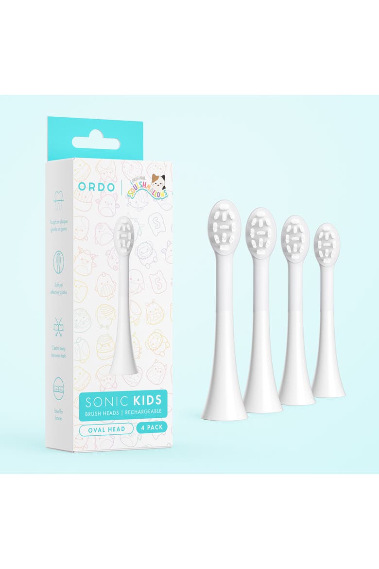 Sonic Kids Rechargeable - Brush Heads - 4 Pack, Alternate, color, 4 Pack