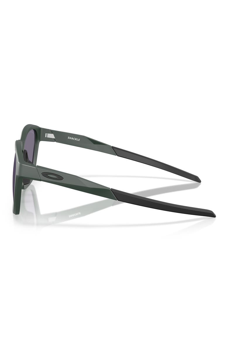 Gender Inclusive Shackle 52mm Square Sunglasses, Alternate, color, MT HUNTER GREEN / PRIZM GREY