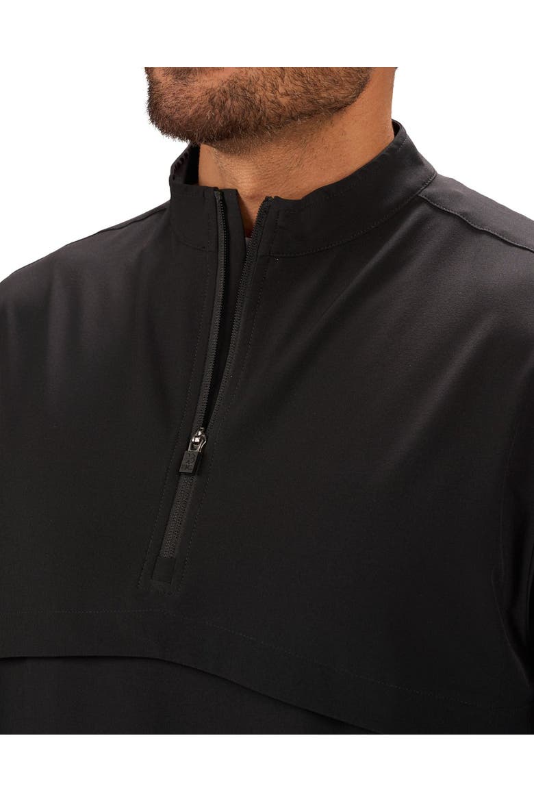 Player Quarter Zip, Alternate, color, Black