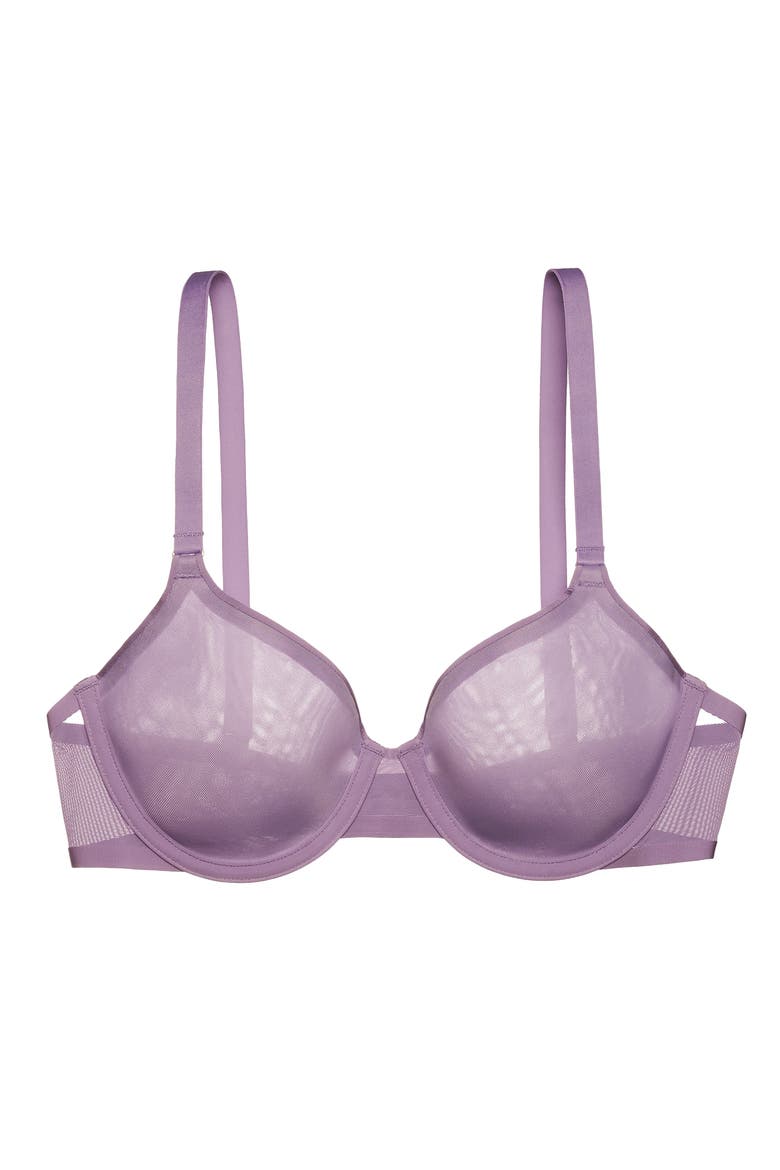 The Demi Underwire Spacer Bra, Main, color, AMETHYST