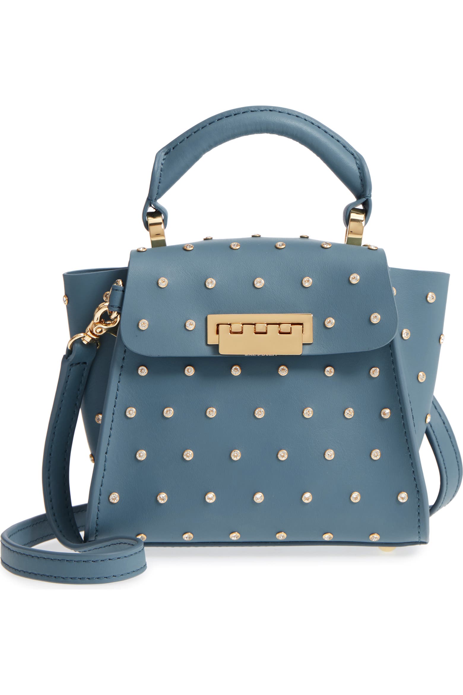 Posen ZAC Zac Posen Mini Eartha Crystal Top Handle Bag (Women) | Nordstrom