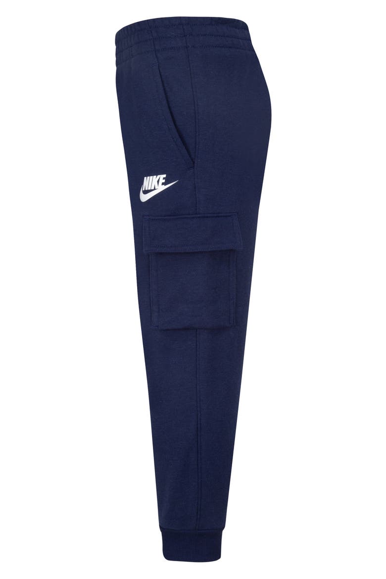 Kids' Fleece Joggers, Alternate, color, MIDNIGHT NAVY