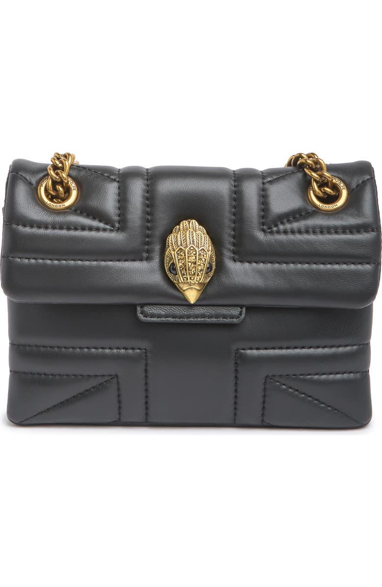 Kurt Geiger Leather Mini Kensington Crossbody Bag, Main, color,