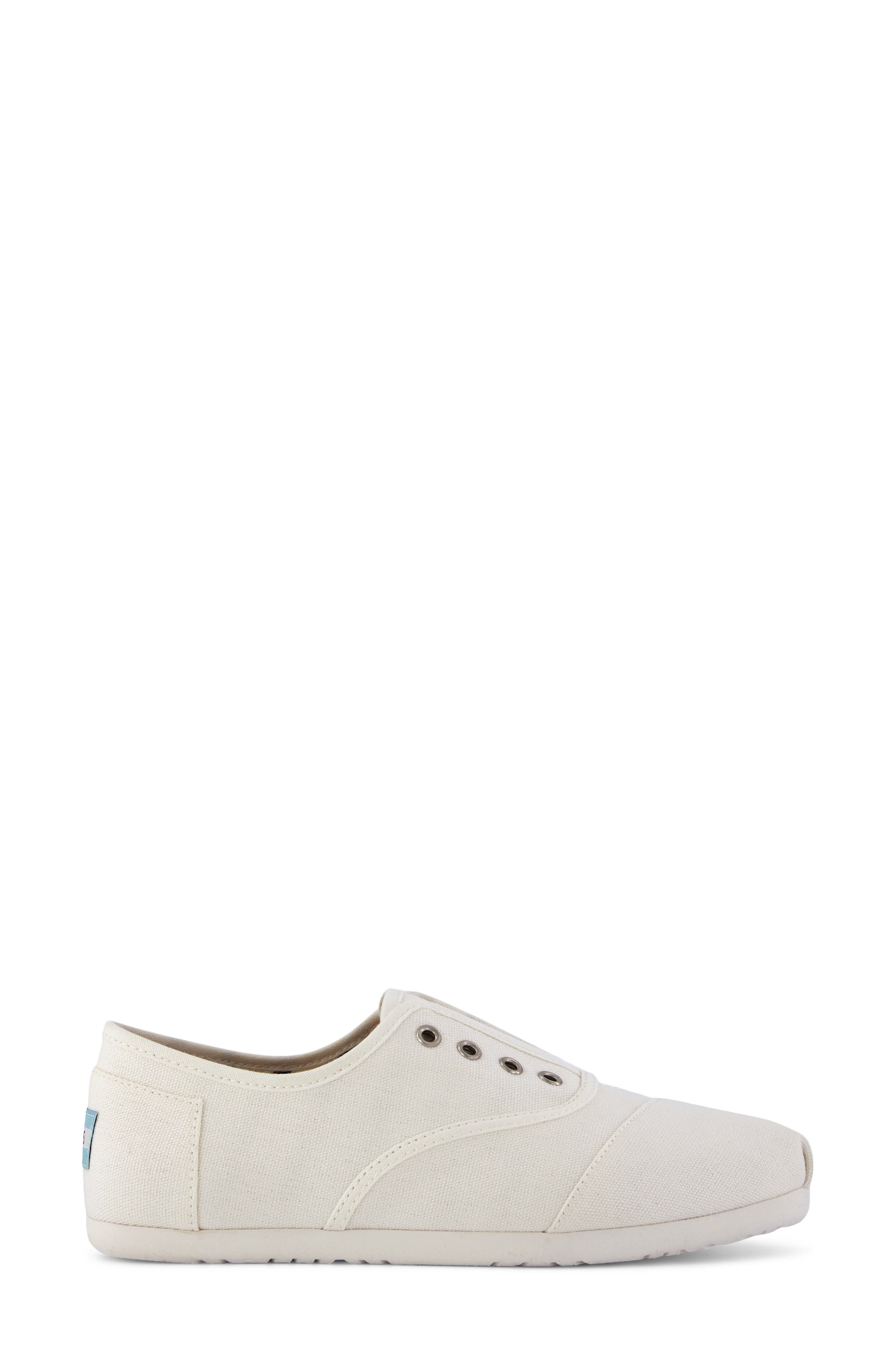 TOMS Cordones Plus Sneaker, Alternate, color, White