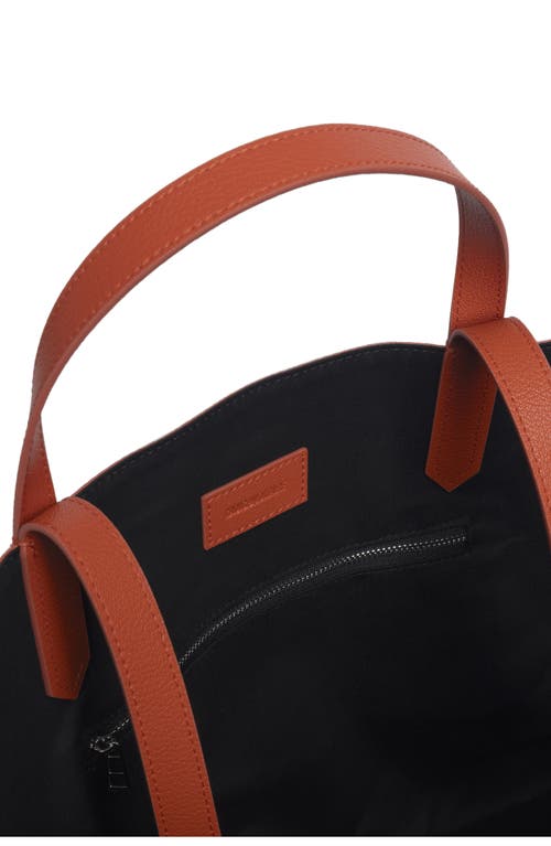 Zadig & Voltaire Z X-large Monogram Shopper Tote Bag In Orange