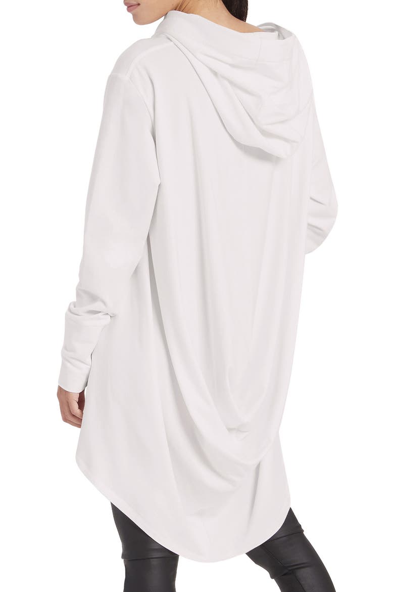 Firenze Oversize French Terry Hoodie, Alternate, color, CREAM