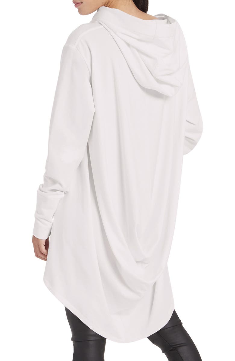 Marcella Firenze Oversize French Terry Hoodie, Alternate, color, Cream