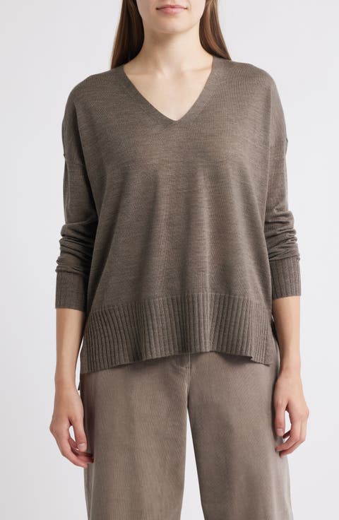 Boxy Merino Wool Sweater