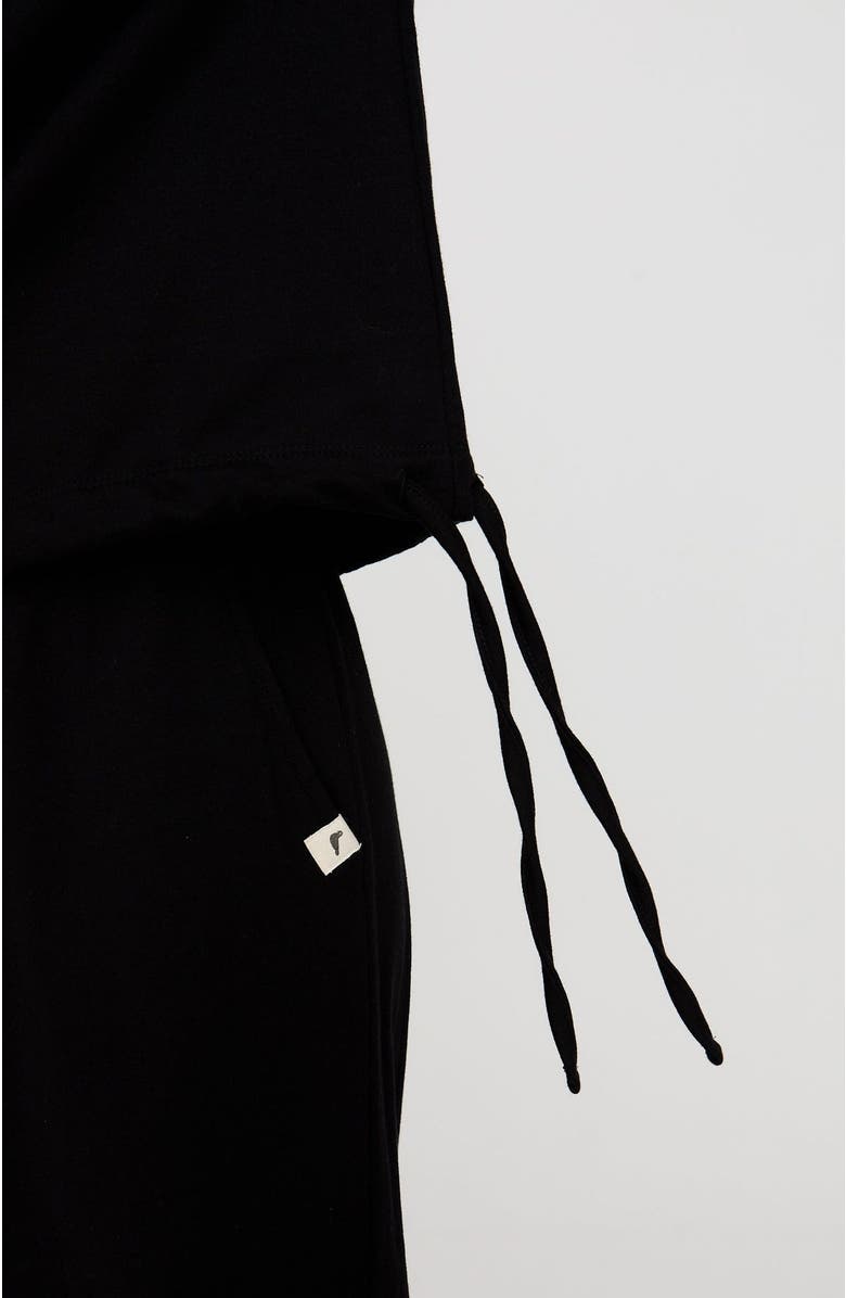 Turtledove London Organic Cotton Nel Sweatshirt, Alternate, color, Black