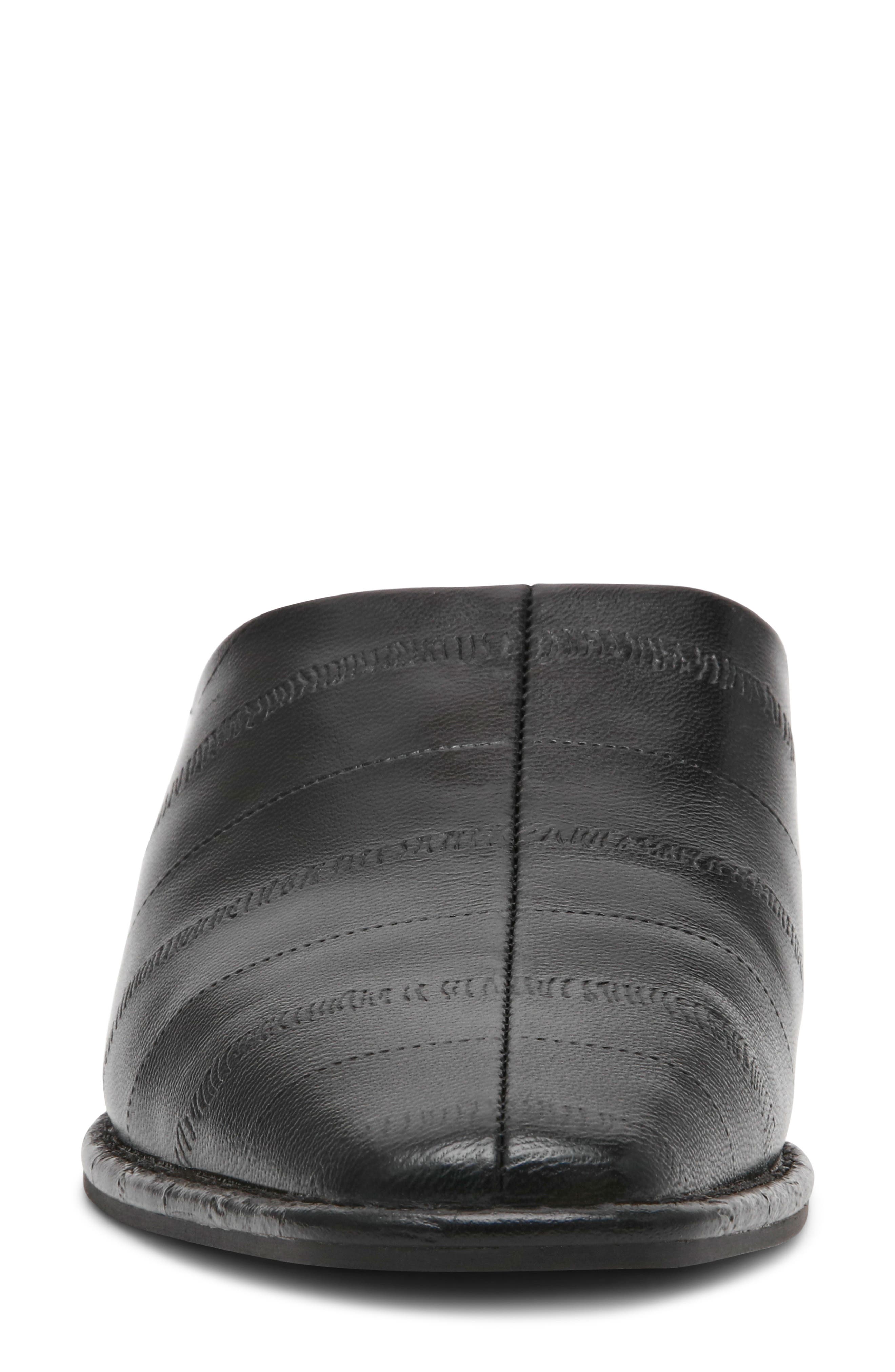 Dessa Mule, Alternate, color, BLACK EEL