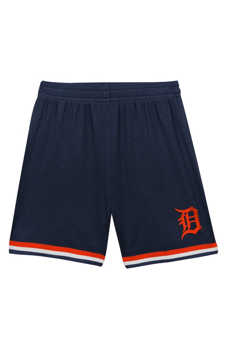 Outerstuff Toddler Fanatics Branded Navy Detroit Tigers Field Ball T-Shirt & Shorts Set, Alternate, color, 