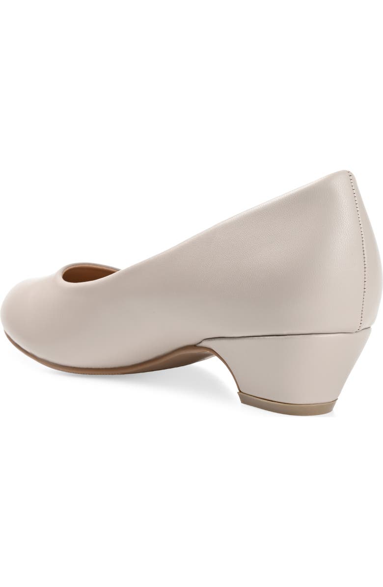 Journee Collection Saar Pump - Wide Width, Alternate, color, Grey