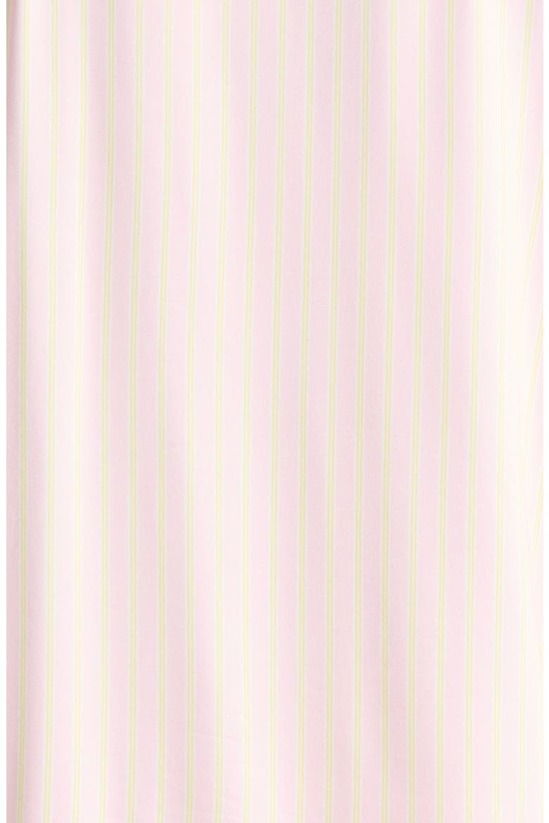 Bow Detail Pajamas, Alternate, color, LEMON PINK