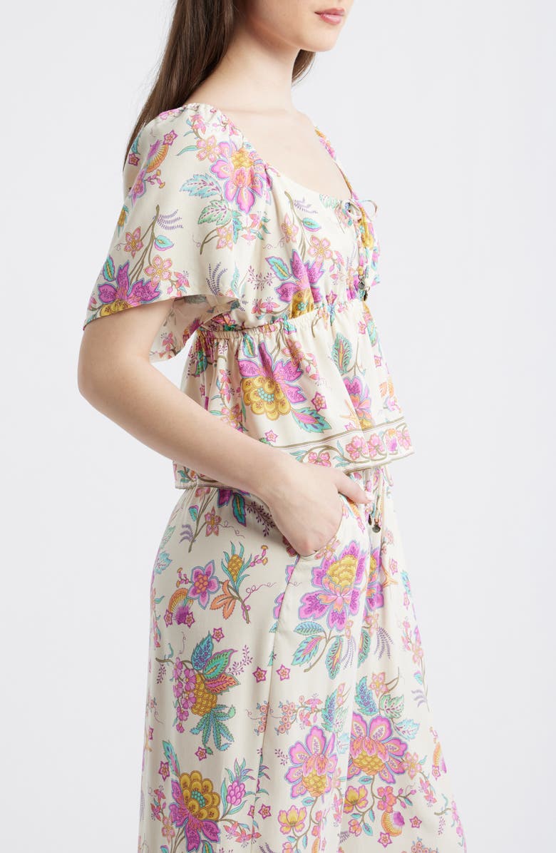 Rip Curl Half Moon Bay Print Top, Alternate, color, Multi Color