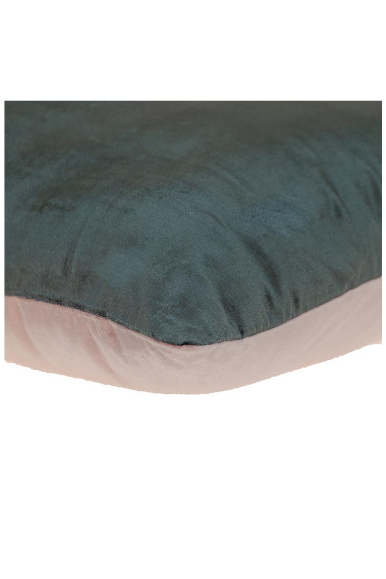 Nerine Throw Pillow, Alternate, color, GRAY/CHARCOAL