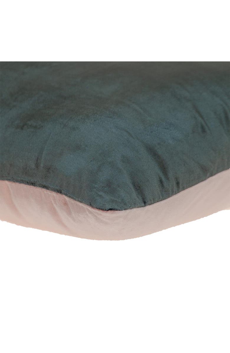 PARKLAND COLLECTION Nerine Throw Pillow, Alternate, color, Gray/ Charcoal