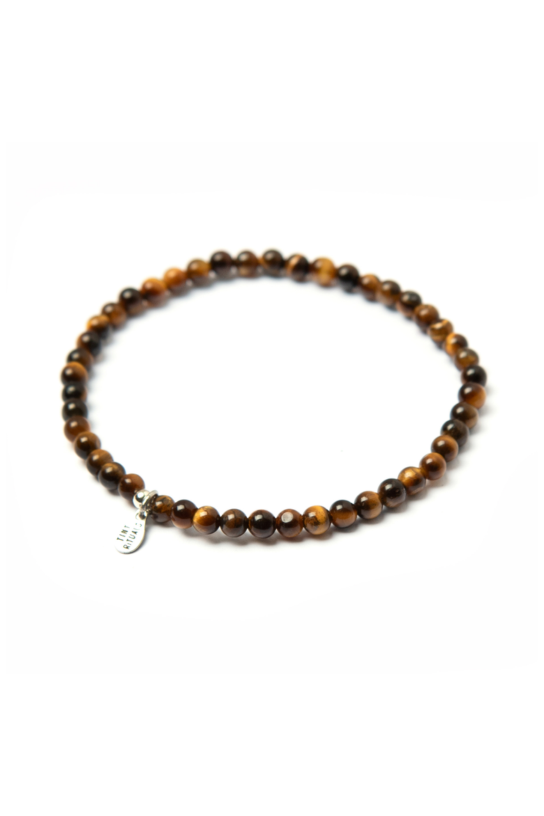 Tiger Eye Energy Bracelet, Main, color, Brown