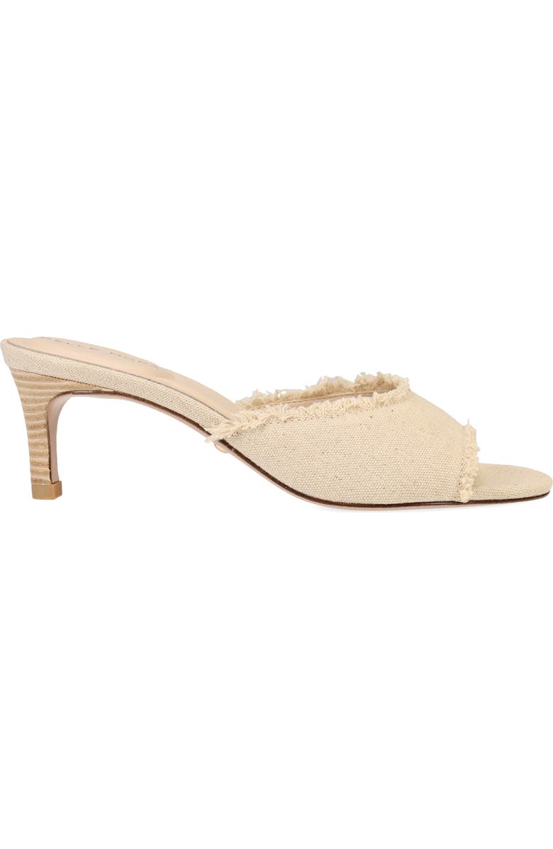 Pelle Moda Unia Kitten Heel Slide Sandal, Alternate, color, Natural