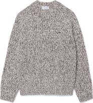 Lacoste Mouliné Wool Blend Turtleneck Sweater