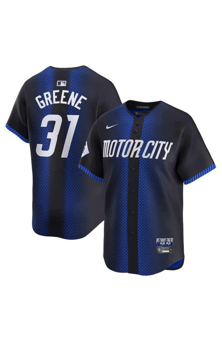 Nike Men's Nike Riley Greene Navy Detroit Tigers City Connect Limited Jersey, Main, color, Navy