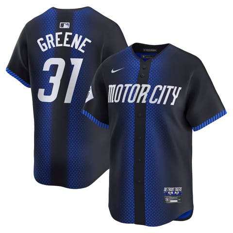Men's Nike Riley Greene Navy Detroit Tigers City Connect Limited Jersey