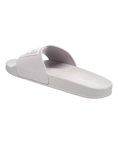 True Religion Kendrick Logo Slide In Light Grey