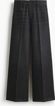 H&M Super Wide High Jeans