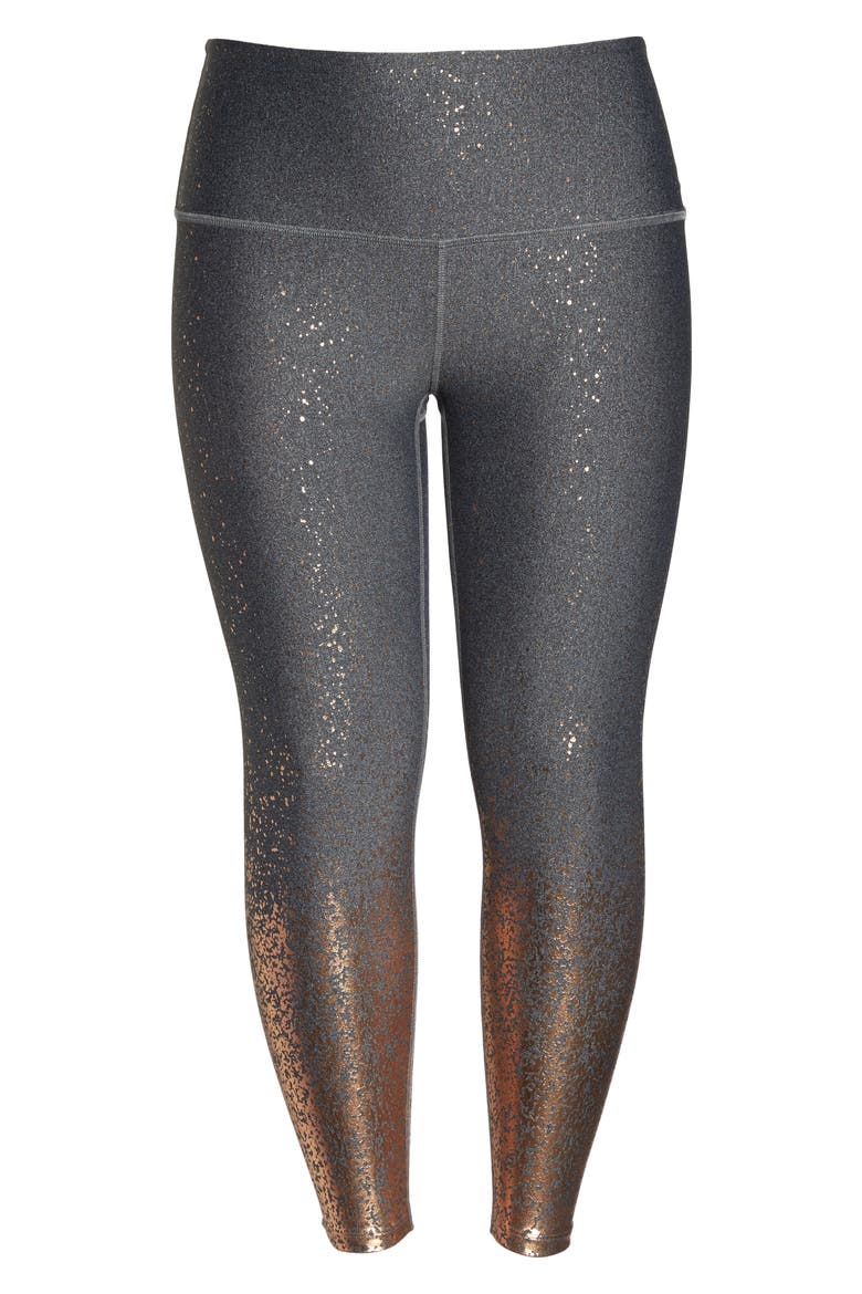Alloy Ombré Leggings, Alternate, color, BLACK WHITE ROSE GOLD SPECKLE