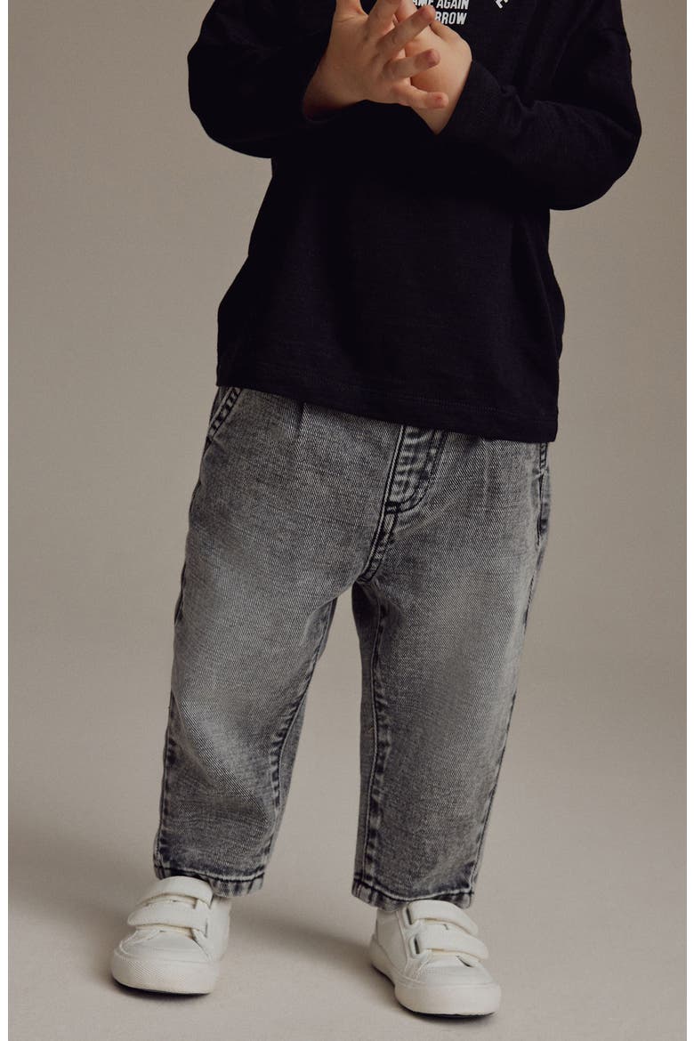 Kids' Straight Leg Jeans, Alternate, color, GREY