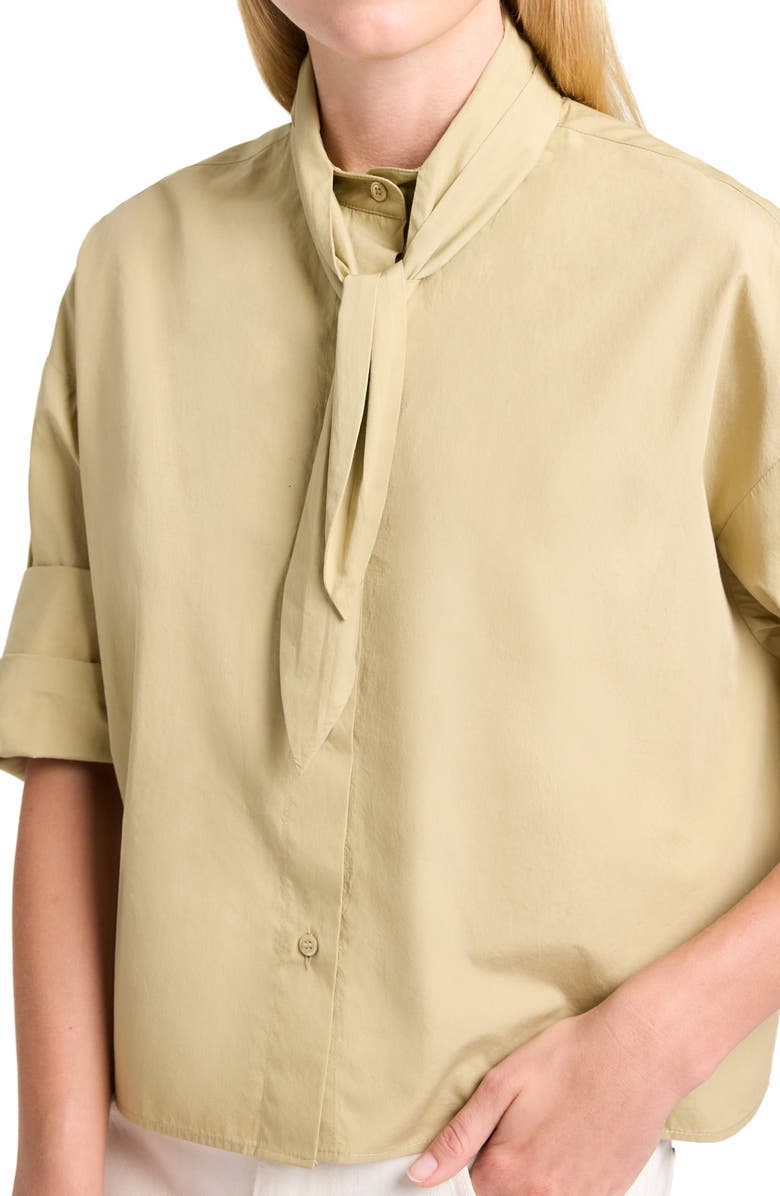 TWP Tie One On Top, Alternate, color, Olive Grey