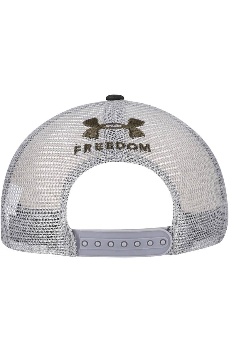 Under Armour Men's Under Armour Camo Northwestern Wildcats Freedom Collection Blitzing Performance Trucker Hat, Alternate, color, Camo