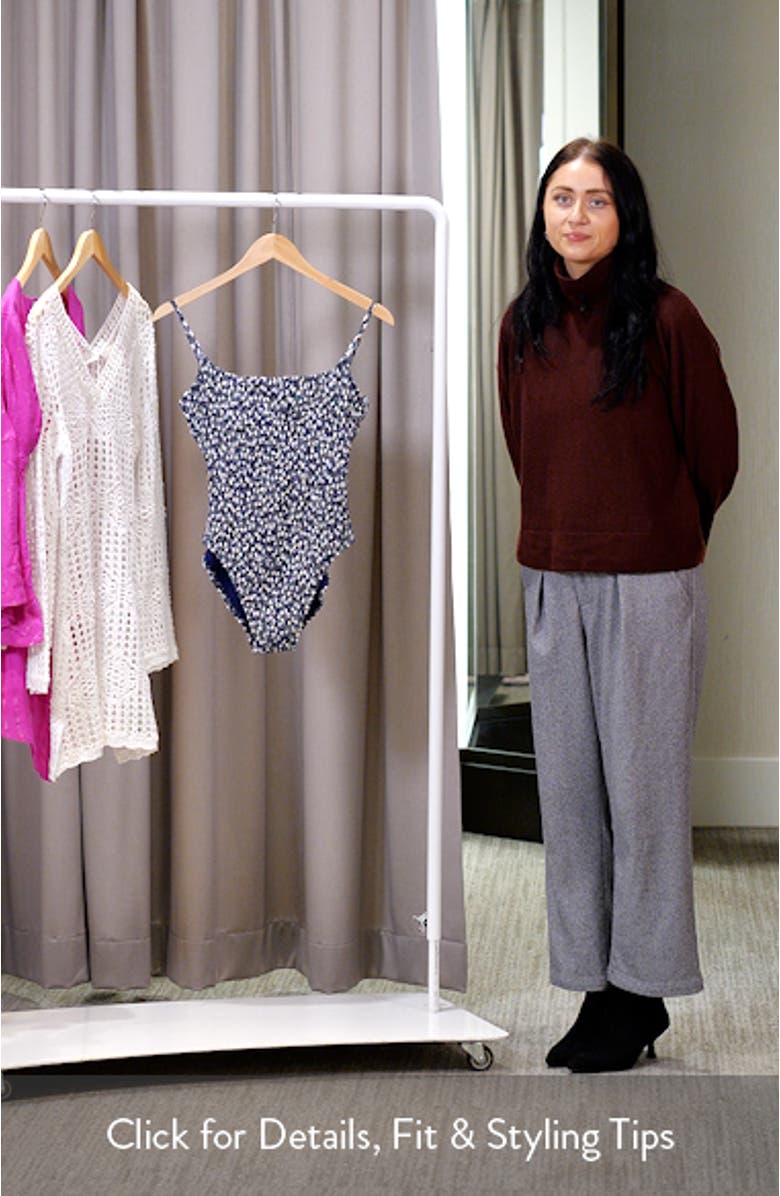 Kennedy Smocked One-Piece Swimsuit, sales video thumbnail